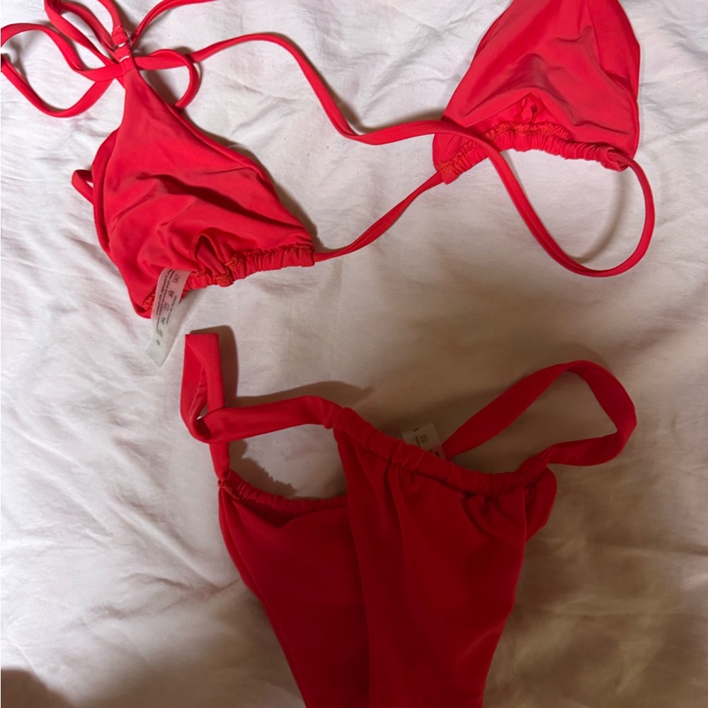 Red Bikini Set - Picture 2 of 2